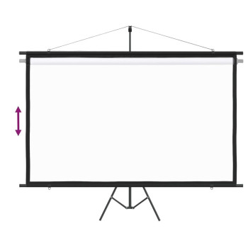 Vidaxl Projection Screen With Tripod 108 16:9