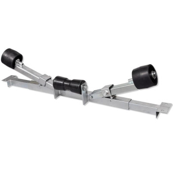 Boat Trailer Bottom Support Bracket With Keel Rollers