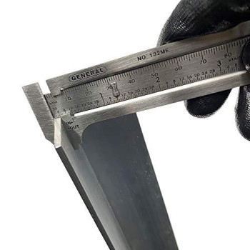 General Tools 132ME 3-Inch English and Metric Pocket Sliding Bar Caliper