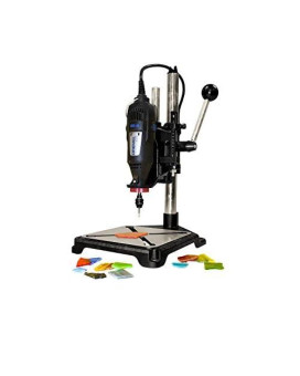 Milescraft 1097 ToolStand - Drill Press Stand (compatible with Dremel),Black, Large