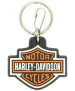 PLASTICOLOR 4179 Harley-Davidson Logo Plastisol Key Chain