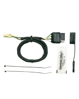 Hopkins Towing Solutions 40445 Plug-In Simple Vehicle Wiring Kit, Black