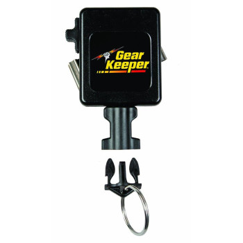 Gear Keeper - Hammerhead Industries Gear Keeper High Force 15-28 Key Retractor RT3-5852 - Features Heavy-Duty Stainless-Steel Rotating Belt Clip with Q/C Split Ring Accessory - Made in USA