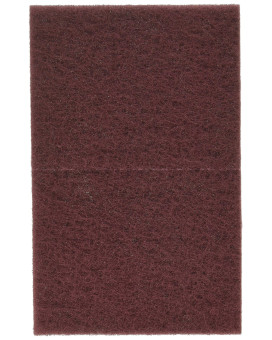 Norton (662610-58000-20PK) Bear-Tex Maroon 6 x 9 Primer Prep Scuff Pad, (Case of 20)