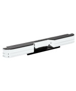 Fey 20022 SureStep Universal Silver Replacement Rear Bumper (Requires Fey vehicle specific mounting kit sold separately)