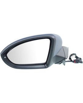 Kool Vue Mirror Driver Side Compatible with 2002 Ford E-150 Econoline, 2002-2014 E-350 Super Duty, 2003-2014 E-250 & 2002 E-250 Econoline Power Glass, Heated - VW1320154