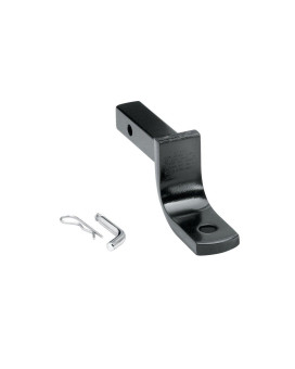 Draw-Tite 3593 Class I Trailer Hitch Ball Mount Drawbar, Fits 1-1/4 Inch Square Receiver, 2.75 Inch Rise, 2,000 lbs. Capacity, Black