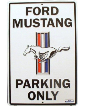 Hangtime Mustang Parking Only 18 x 12