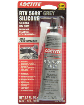 Loctite 37464 Grey RTV 598 High Performance Silicone. 80 ml.