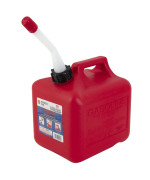 Midwest Can 1100 Red Plastic Gas Can (1 gallon)