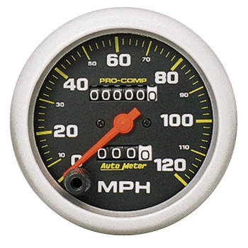 Auto Meter 5152 Pro-Comp Mechanical In-Dash Speedometer,3.375 in.