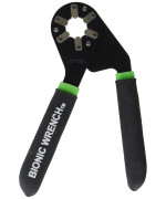 6 Inch Bionic Adjustable Wrench by LoggerHead Tools | 14 Wrenches in 1 | Grabs Bolt On All Six Sides | Patented Design Multiplies Gripping Force | Great Gifts for Men, Dad, Gadgets for Men