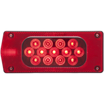 Optronics STL37RS Red Lens Led Combination Tail Light for Driver Side