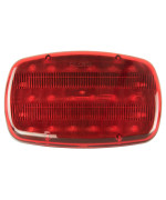 Blazer International 195C6350 LED Magnetic Emergency Light, Red