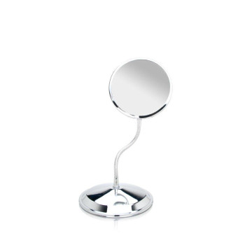 Zadro Triple Vision Gooseneck Vanity and Wall Mount Mirror, Chrome Finish