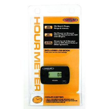 Hardline Products HR-8063-2 Hour Meter,Black