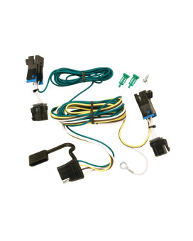 Tekonsha 118392 T-One T-Connector Harness, 4-Way Flat, Compatable with 2003-2014 Chevrolet Express 1500, 2003-2022 Chevrolet Express 2500, 2003-2022 Chevrolet Express 3500, 2003-2014 GMC Savana 1500, 2003-2022 GMC Savana 2500, 2003-2022 GMC Savana 3500...