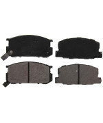 Wagner QuickStop ZX282 Front Disc Brake Pad Set for 1986 Toyota Corolla