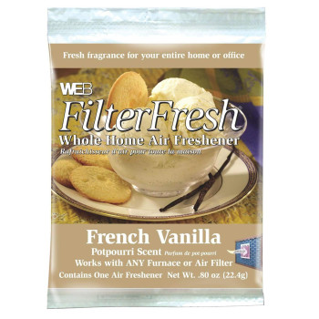 WEB FilterFresh Whole Home French Vanilla Air Freshener 0.8 Ounce (Pack of 1)