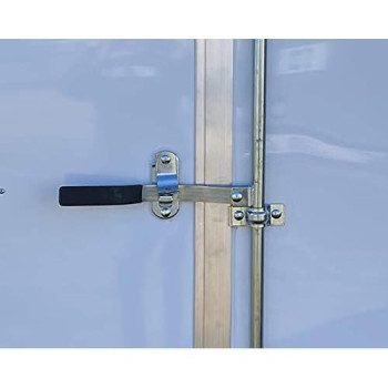 SnatchLatch  Door Lock for Heavy Duty Trailer  Anti Theft Device  for use with CAM BAR Style Latch ONLY  Utility Trailers, Over The Road Trailers