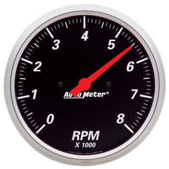 Auto Meter 1499 Designer Black Street Rod Tachometer