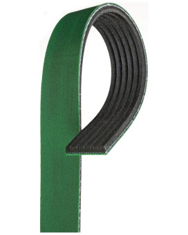 Gates K061187HD FleetRunner Micro-V Serpentine Drive Belt , Green