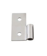 Smittybilt 7407 Stainless Steel Lower Door Hinge Bracket fpr 76-06 CJ and Wranglers