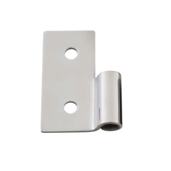 Smittybilt 7407 Stainless Steel Lower Door Hinge Bracket fpr 76-06 CJ and Wranglers