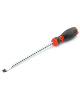 Performance Tool W30995 Black & Red Slotted Screwdriver, 5/16-Inch x 8-Inch