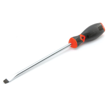 Performance Tool W30995 Black & Red Slotted Screwdriver, 5/16-Inch x 8-Inch