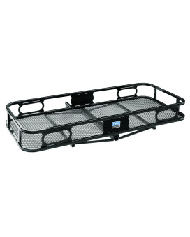 Reese Pro Series 63155 Rambler Hitch Cargo Carrier for 1-1/4 Receivers, Black