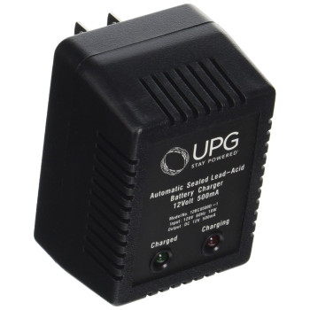 Universal Power Group (D1730) 12V, 500mA, Dual Stage Charger (14.8V Fast Charge, 13.6V Tr