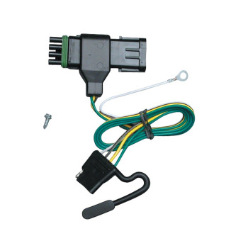 Tekonsha 118315 T-One T-Connector Harness,4-Way Flat,Black