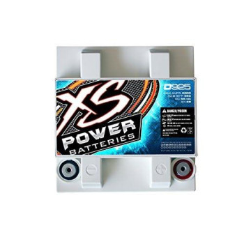 XS Power D925 XS Series 12V 2,000 Amp AGM High Output Battery with M6 Terminal Bolt