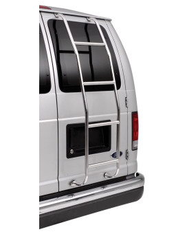 Surco 093F Stainless Steel Van Ladder for Ford, Silver