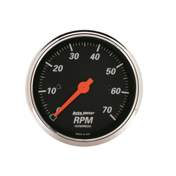 Auto Meter 1478 Designer Black Dash Electric Tachometer 3.125 in.