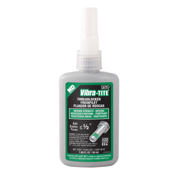 Vibra-TITE - 15050 150 High Strength Anaerobic Threadlocker, 50 ml Bottle, Green