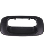 APA Replacement Tail Gate Handle Textured Black Bezel 1999-2007 Silverado Sierra 15228539 GM1916102