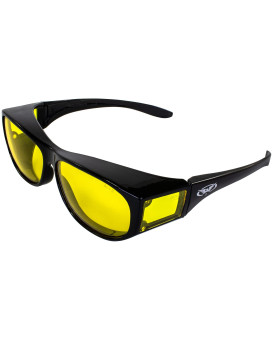 Global Vision Eyewear Cruising Safety Glasses with Yellow Lenses