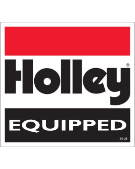 Holley 36-28 Equipped Decal