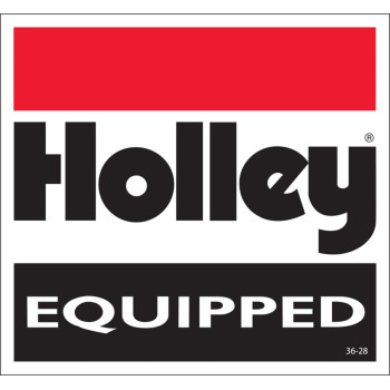 Holley 36-28 Equipped Decal