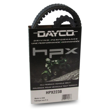 Dayco HPX2238 HPX High Performance Extreme ATV/UTV Drive Belt, Black