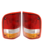 Aftermarket Replacement Left Right Sides Pair Tail Lights for 1993-1997 Ford Ranger