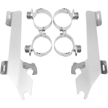 Memphis Shades MEK1903 Trigger-Lock Mounting Kit for Honda VTX1800N/R/S/T Models 2002-2008)-with covered forks