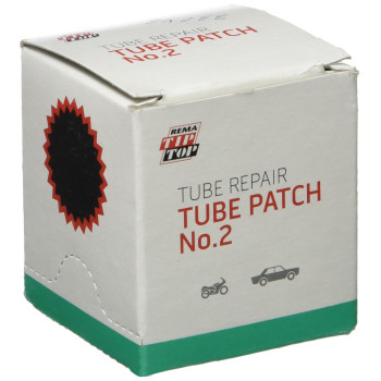 Rema Tip Top Tube Repair Rube Patch No.2 Round (1 3/4, 44mm) Germany