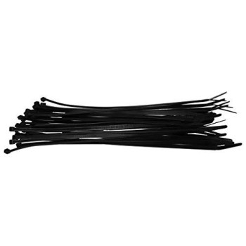 Nippon WIRE TIES 4 BLACK NIPPON 100PCS