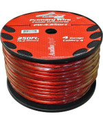 Audiopipe PW4RD Power Wire Audiopipe 4ga 250 Red