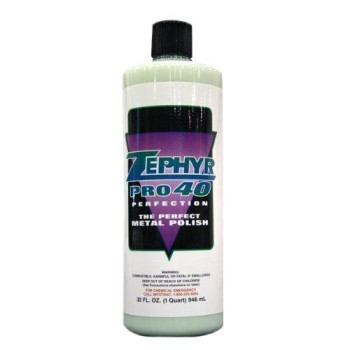 Zephyr Products PRO40016 16 oz. Pro-40 Metal Polish, 1 Pack