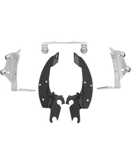 Memphis Shades Trigger-Lock Mounting Kit (Black/Batwing Fairing) Compatible with 06-10 Kawasaki VN900B