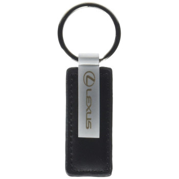 LEXUS Black Leather Key Chain